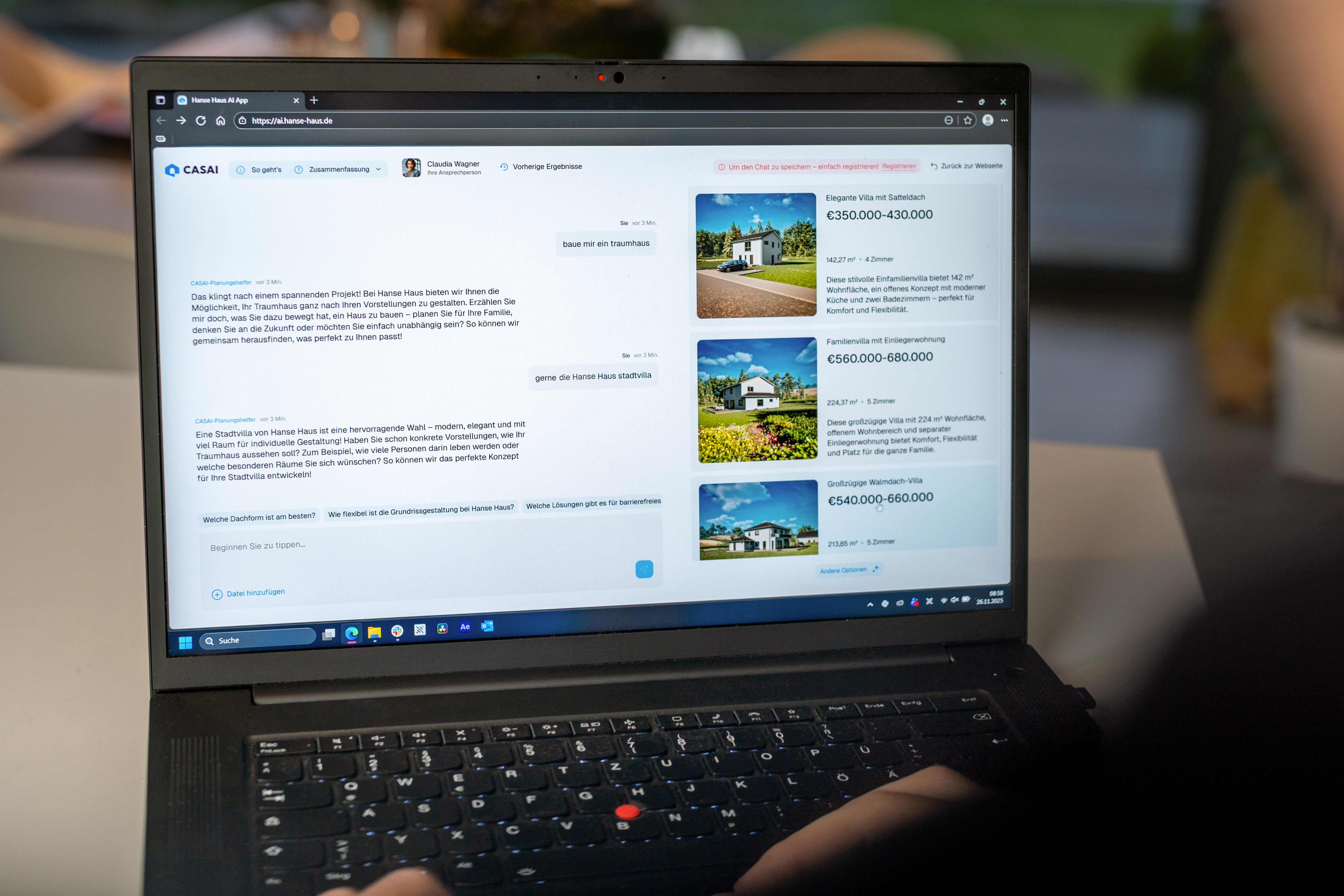 CASAI digitale Hausplanung